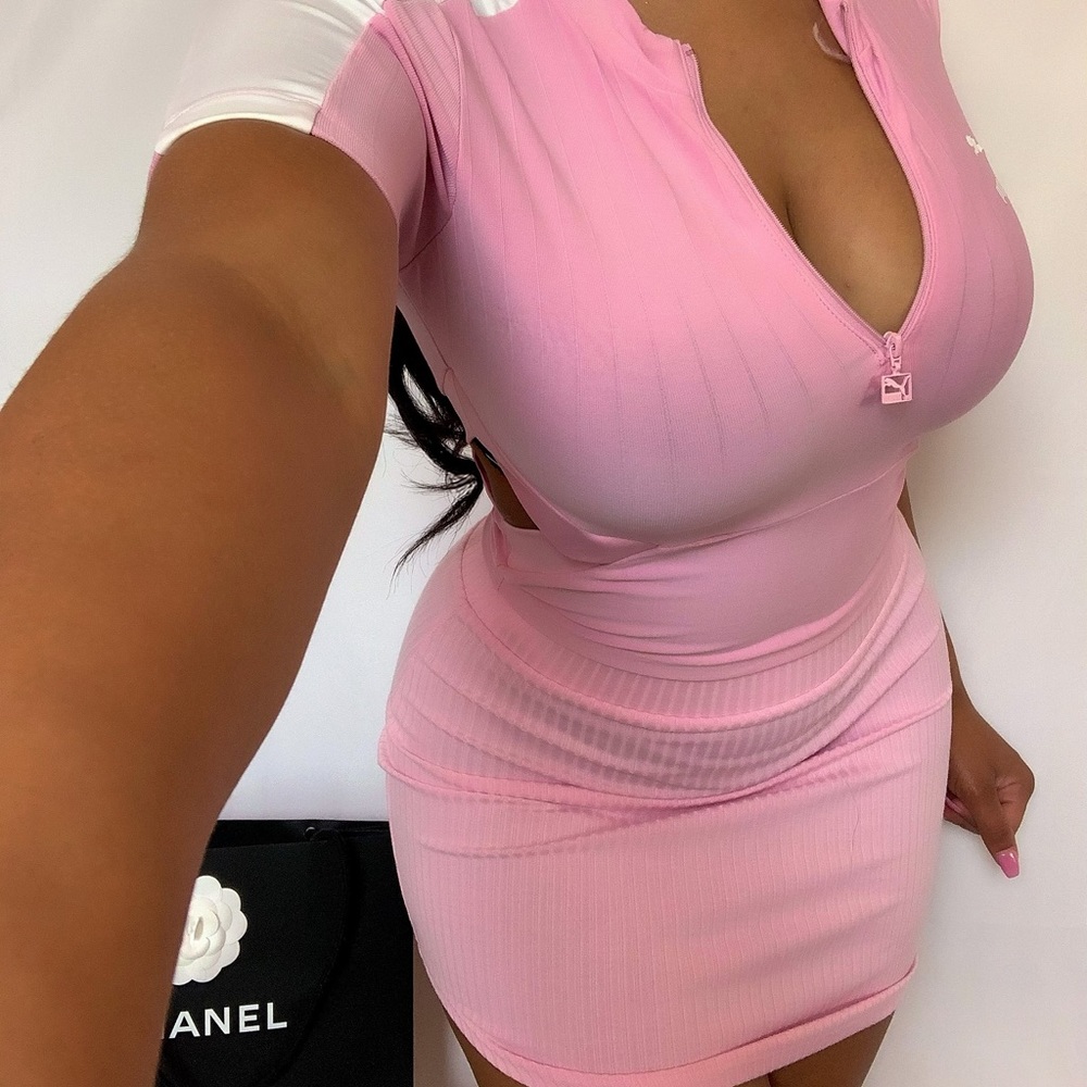 Pink Puma Top